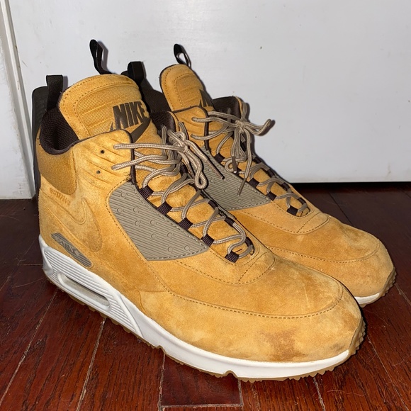 nike air max 90 sneakerboot wheat